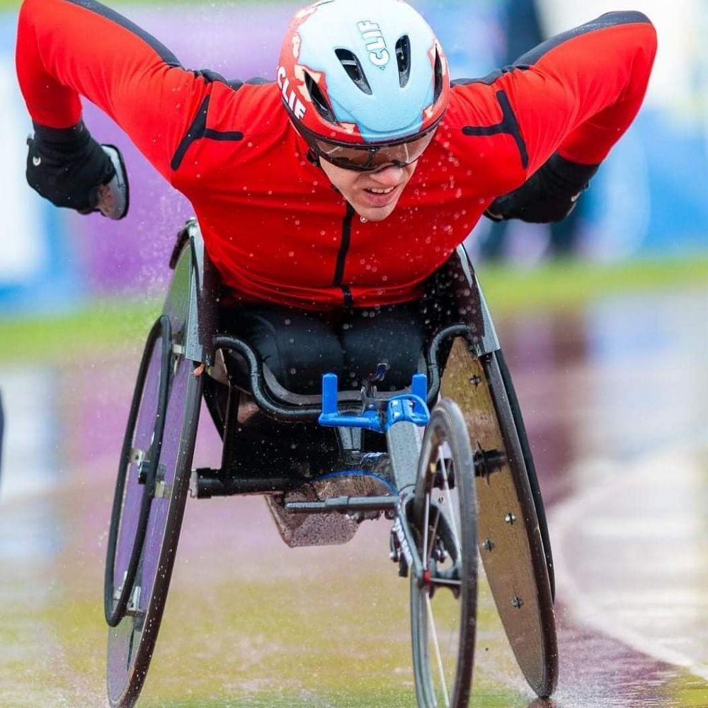Atlet Para-atletik Amerika Serikat nomor balap kursi roda, Daniel Romanchuk (Instagram.com/daniel.romanchuk)