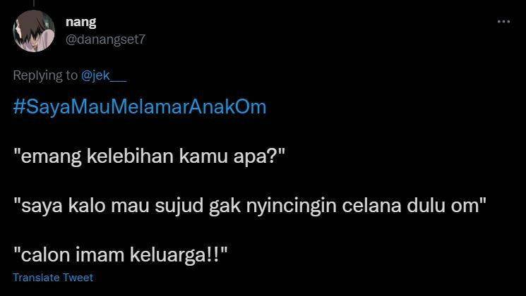 cara meyakinkan calon mertua kocak (twitter.com/danangset7)