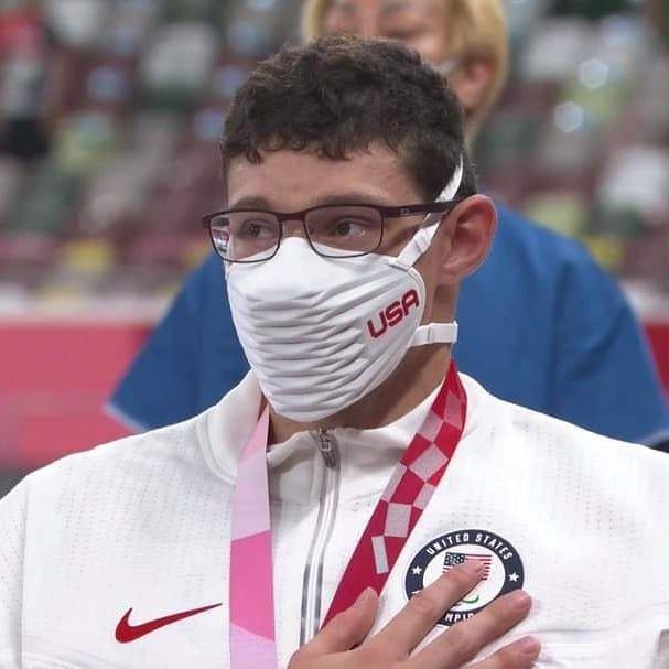 Atlet Para-atletik Amerika Serikat nomor balap kursi roda, Daniel Romanchuk (Instagram.com/daniel.romanchuk)