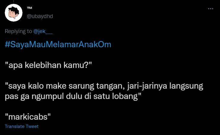 cara meyakinkan calon mertua kocak (twitter.com/ubaydhd)