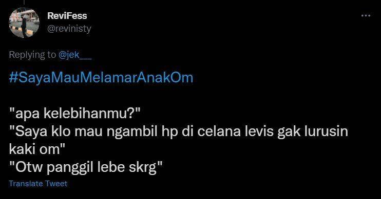 cara meyakinkan calon mertua kocak (twitter.com/revinisty)