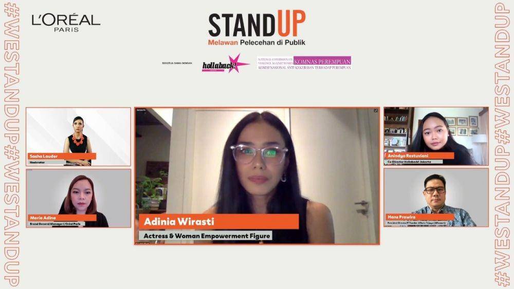 Adinia Wirasti, aktris & figur pemberdayaan wanita (dok. L'Oreal Paris)