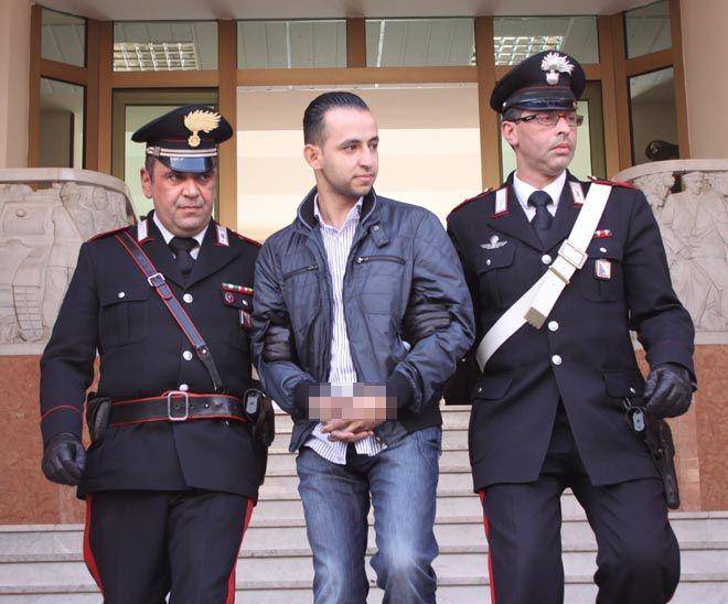 Salah satu anggota keluarga Pesce yang tergabung dalam 'Ndrangheta diamankan Carabinieri (newz.it)