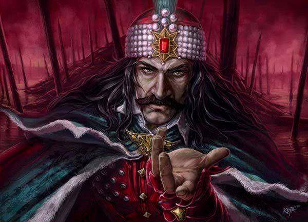 ilustrasi Vlad The Impaler (danviet.vn)