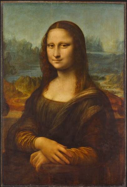 lukisan Mona Lisa (dok. Louvre Museum, Paris, Prancis)