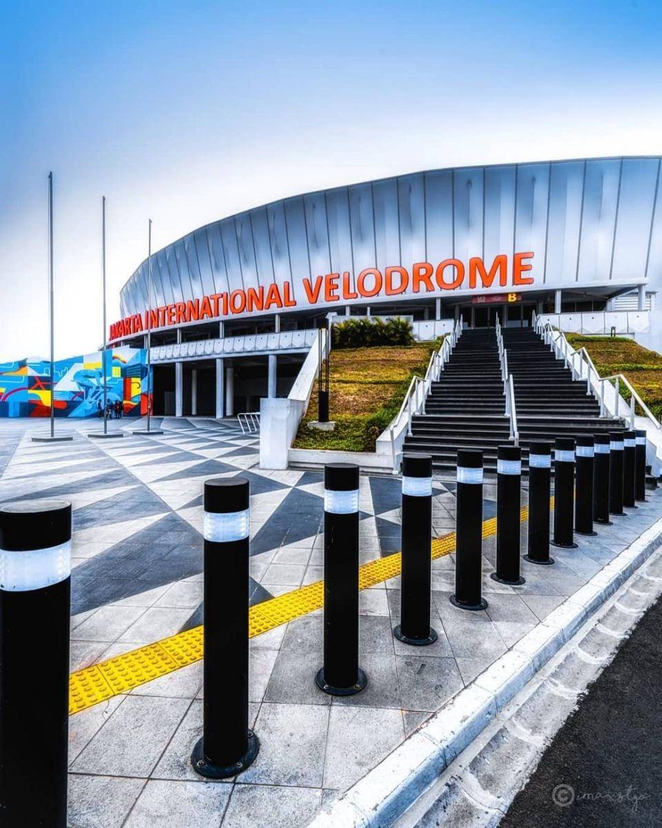 Jakarta International Velodrome kembali dibuka dengan syarat vaksinasi. (dok. Humas Jakpro)