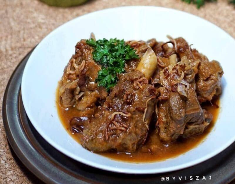 Resep Daging Kambing Simpel (instagram.com/byviszaj)