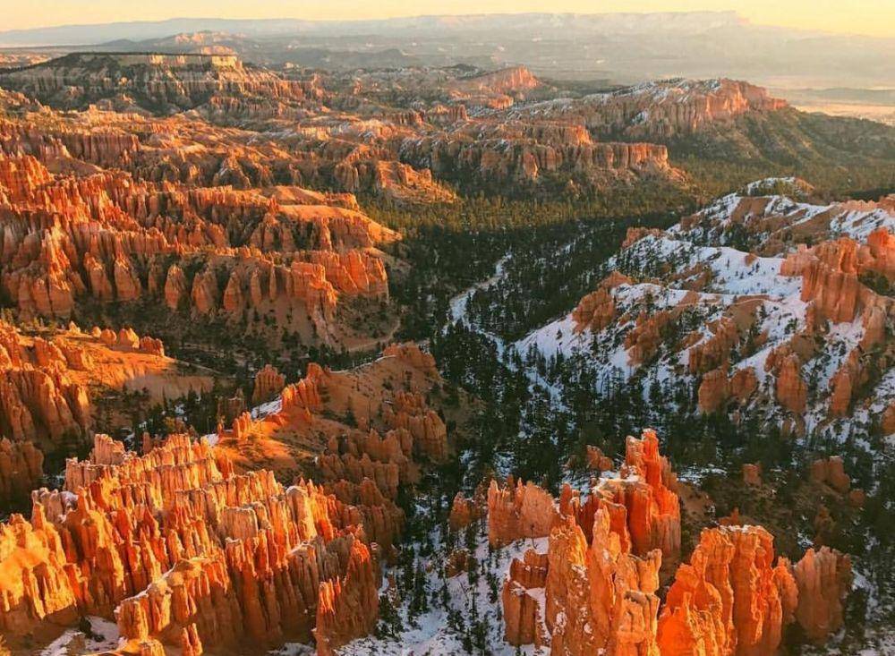 Taman Nasional Bryce Canyon (instagram.com/brycecanyonnationalpark)