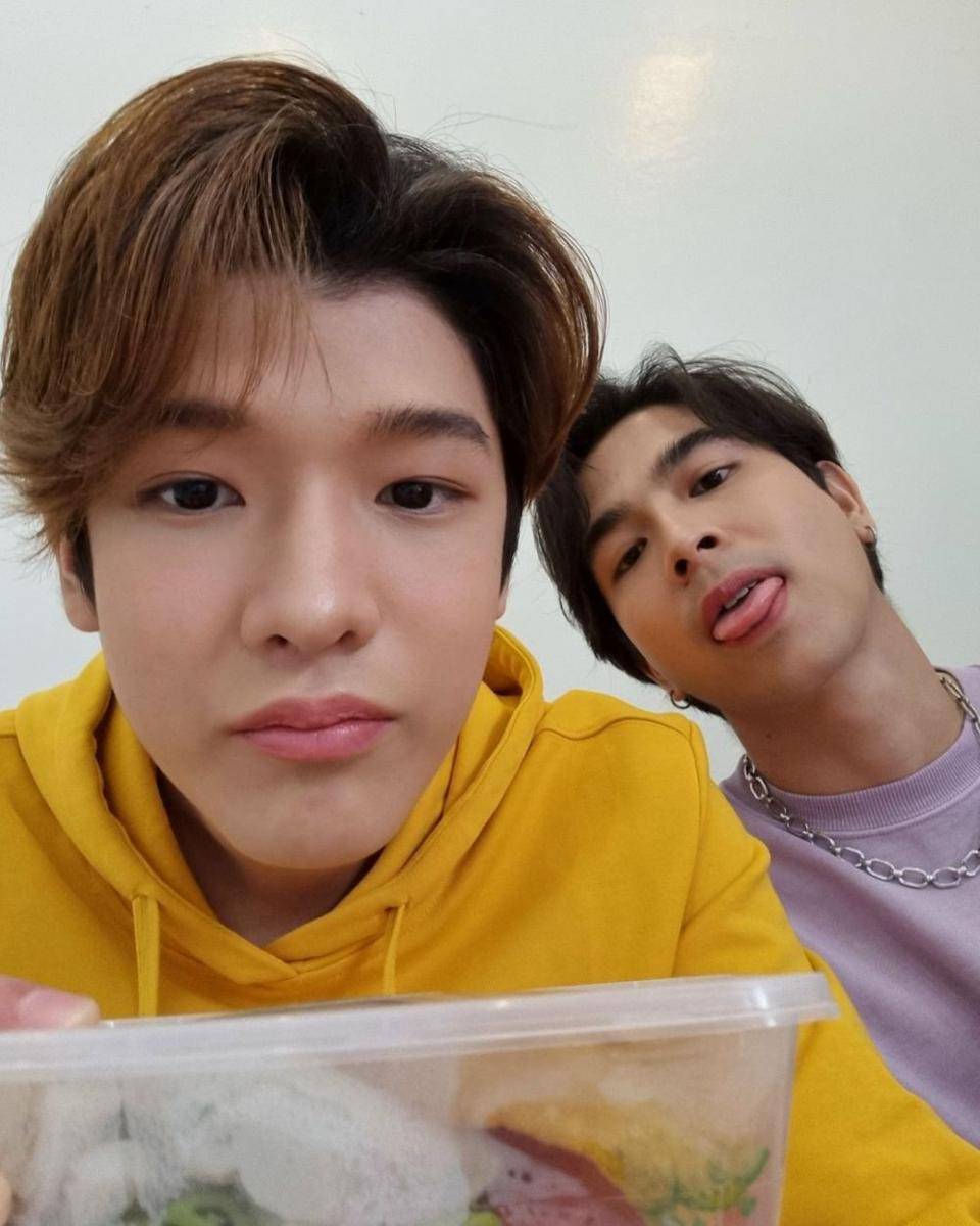 Jimmy Karn dan Tommy Sittichok (instagram.com/jimmy.jimmoi)