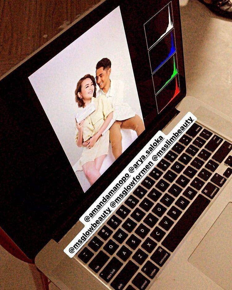 Amanda Manopo dan Arya Saloka (Instagram.com/wasila.mandaskatic)