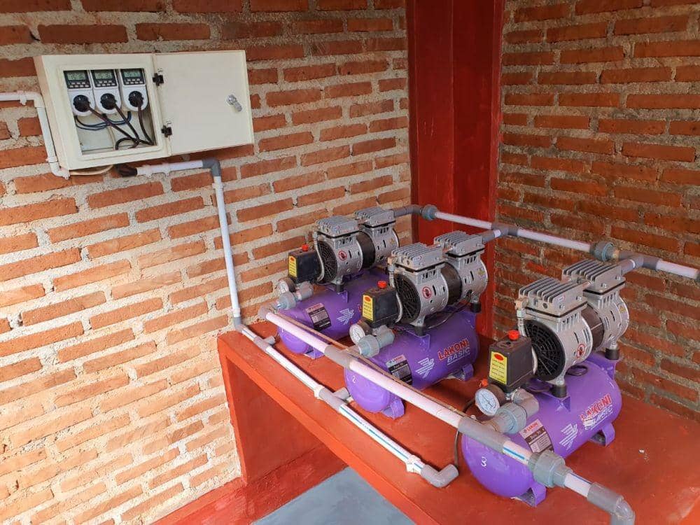 Komponen instalasi gas rawa di Desa Pegundungan Banjanegara. (Dok Dinas ESDM Jateng)