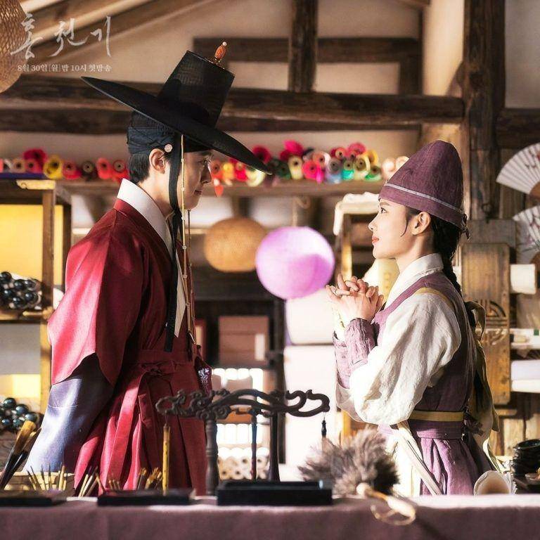 Ahn Hyo Seop dan Kim Yoo Jung di Lovers of The Red Sky (Dok. SBS)