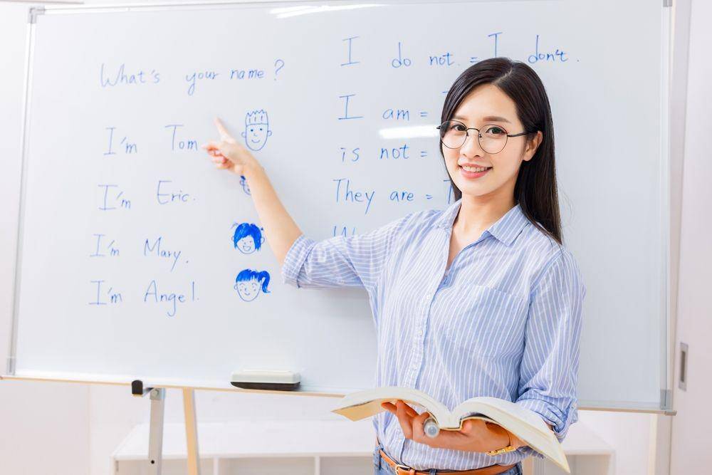 Ilustrasi seorang guru sedang mengajar (Shutterstock/aslysun)