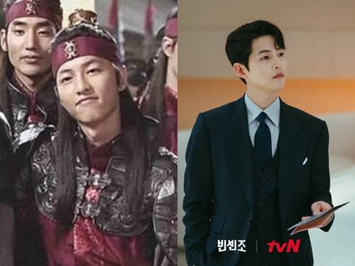 Song Joong Ki (dok. Opus Pictures/A Frozen Flower | dok. tvN/Vincenzo