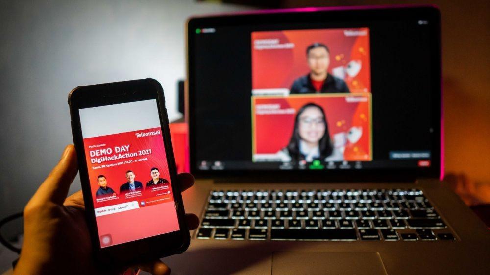 Tiga Pemenang DigiHackAction Telkomsel Inovatif dan Revolusioner