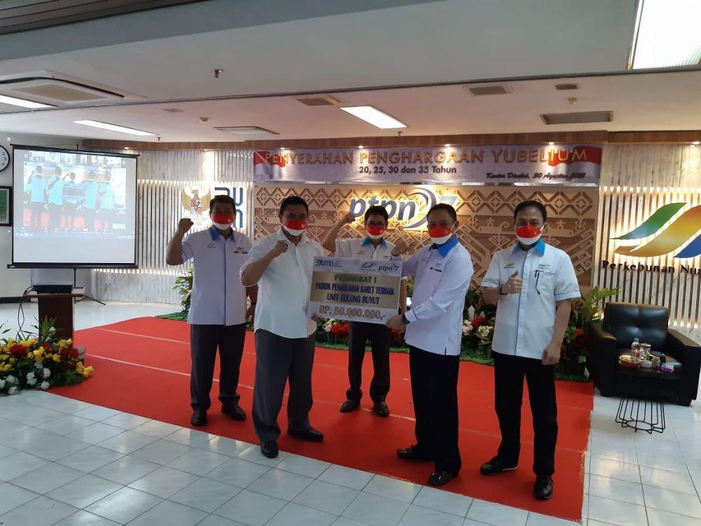 Yubileum Karyawan, Direktur PTPN VII: Kerja Itu Ibadah