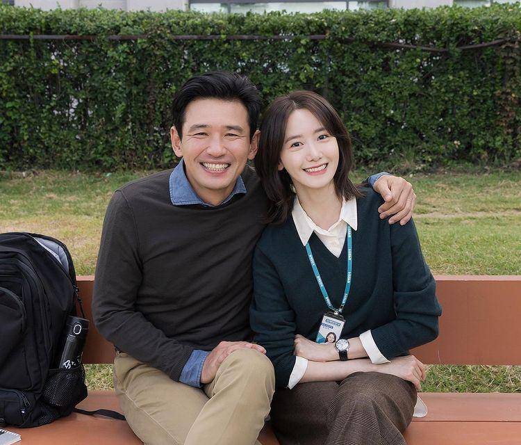Yoona SNSD dan Hwang Jung Min saat syuting bareng (instagram.com/yoona_lim)