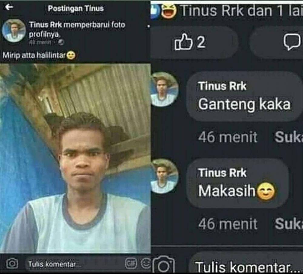 momen kocak balas komentar sendiri (instagram.com/_manusia.meme_)