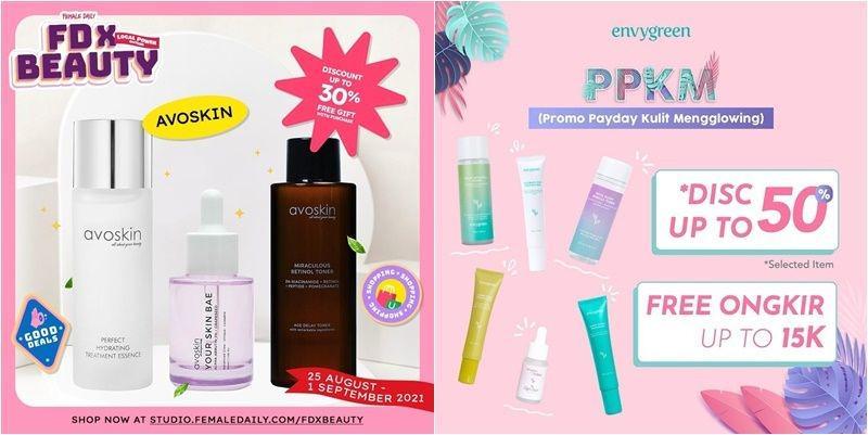 Promo Makeup dan Skincare September 2021, Murah!