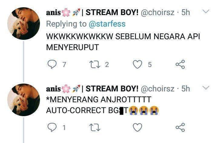 momen kocak balas komentar sendiri (twitter.com/choirsz)