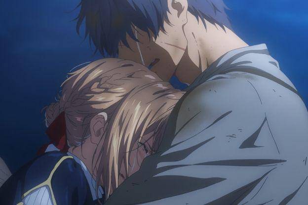 Violet dan Gilbert (dok. Kyoto Animation/Violet Evergarden: The Movie)