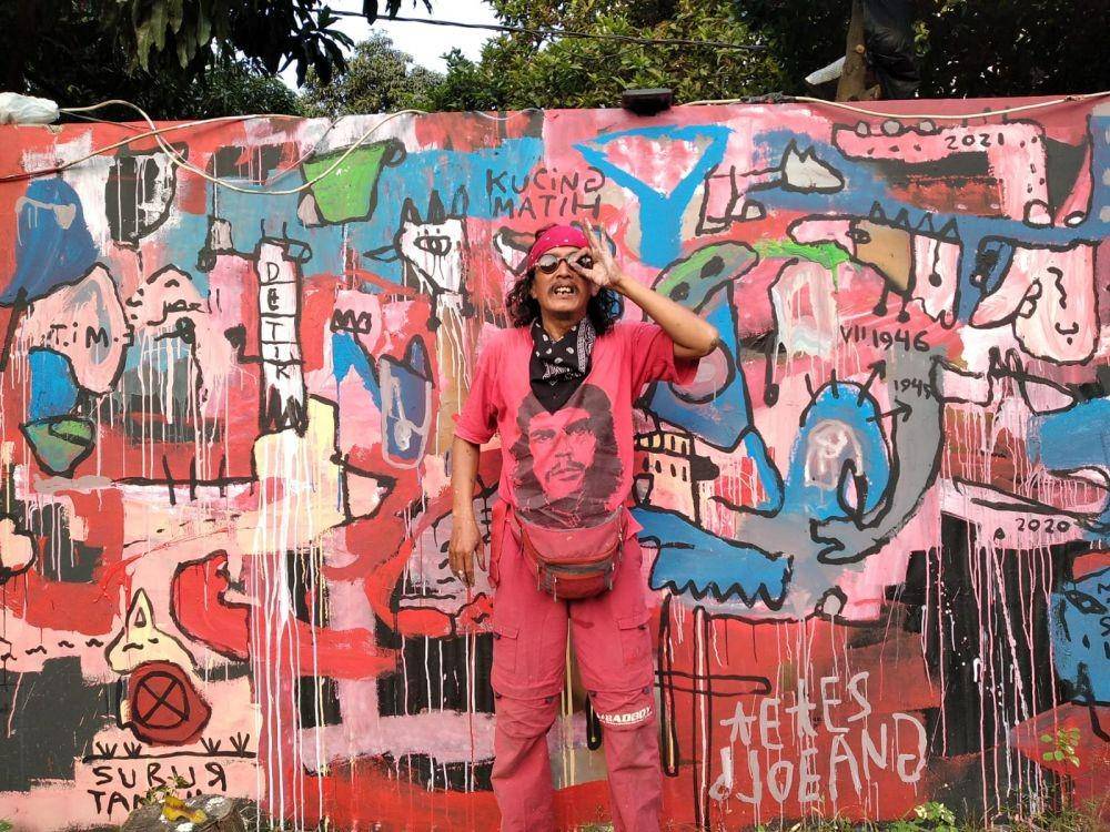 Seniman dari Tangerang, Edy Bonetski (Dok. IDN Times/Edy Bonetski