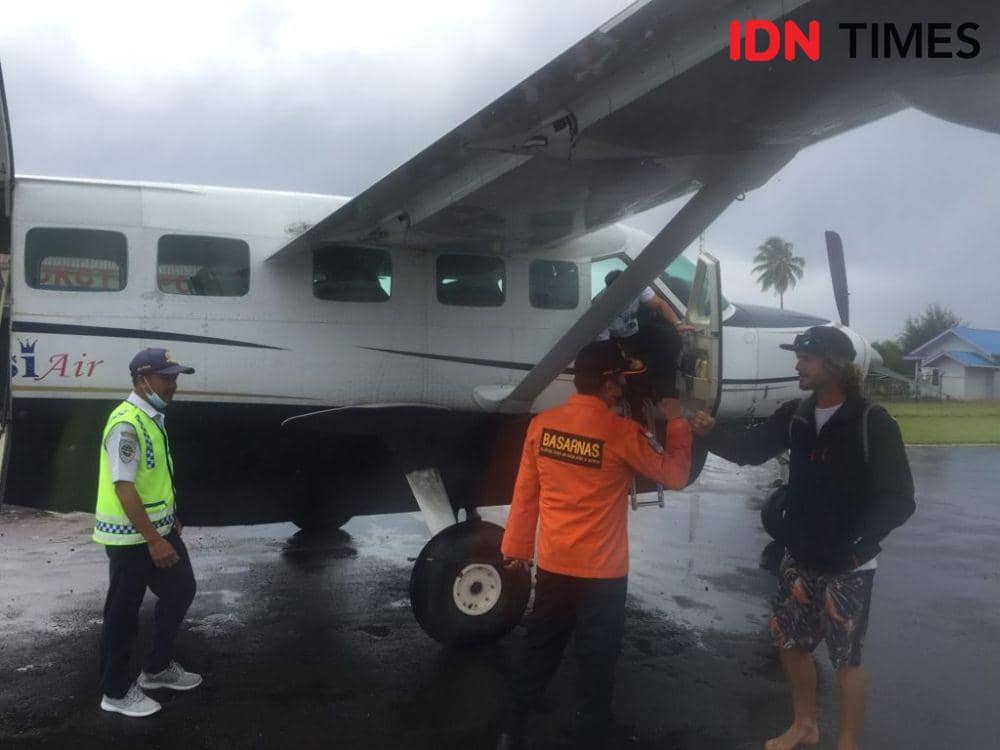 Proses pencarian terhadap Shaun warga Inggris yang Hilang di Perairan Mentawai. Doc. IDN Times