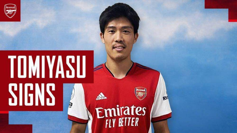 potret Takehiro Tomiyasu (arsenal.com)