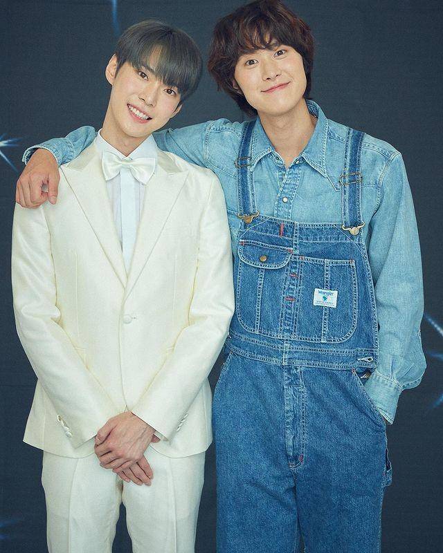 Gong Myung dan Doyoung NCT (instagram.com/0myoung_0526)