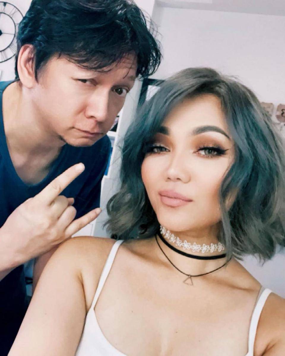 Rina Nose dan Josscy Vallazza (instagram.com/rinanose16)