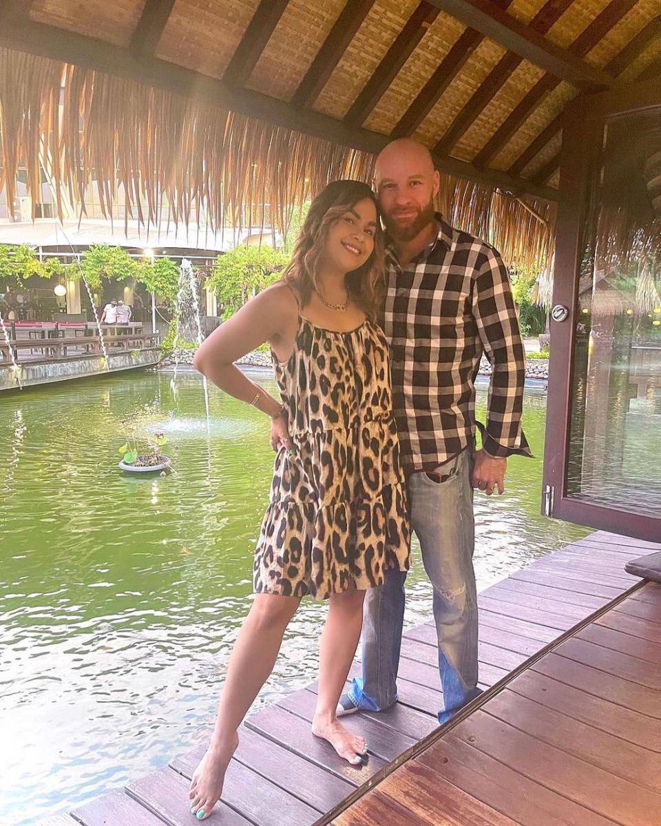 Melaney Ricardo dan Tyson Lynch (instagram.com/melaney_ricardo)