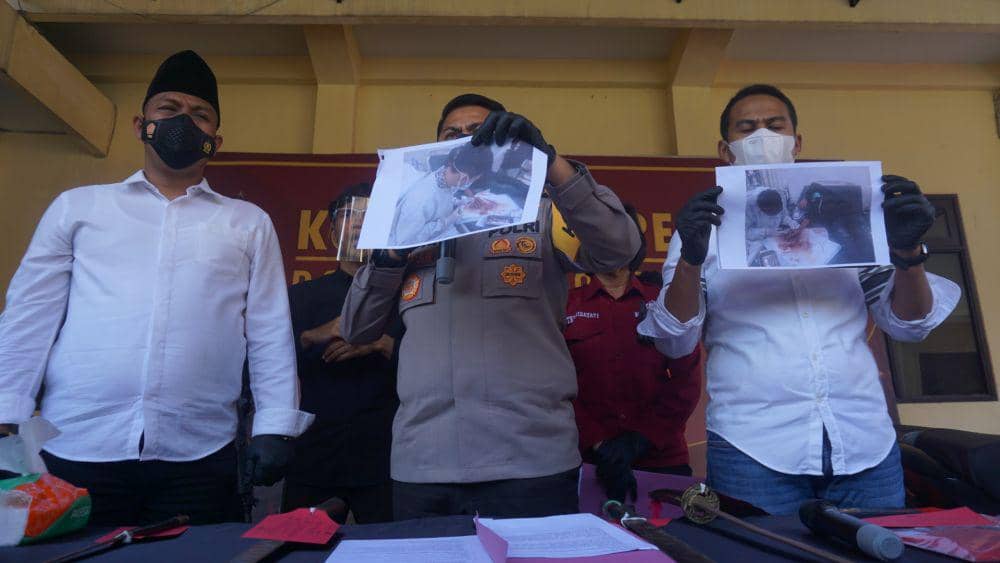 Barang bukti yang diamankan polisi. IDN Times/Moch Fad