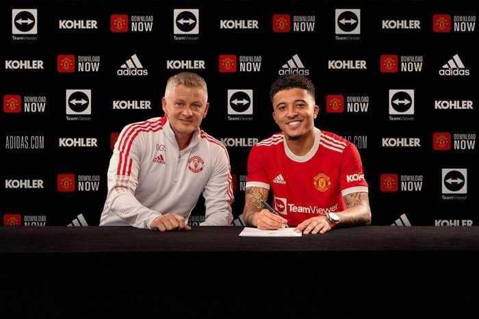 potret Jadon Sancho (theathletic.com)