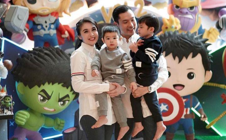 9 Momen Ulang Tahun ke-2 Mikhael Moeis Putra Bungsu Sandra Dewi