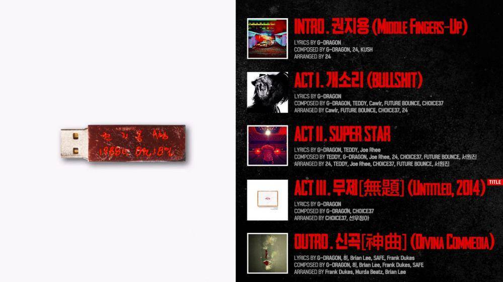 album Kwon Ji Yong (soompi.com)