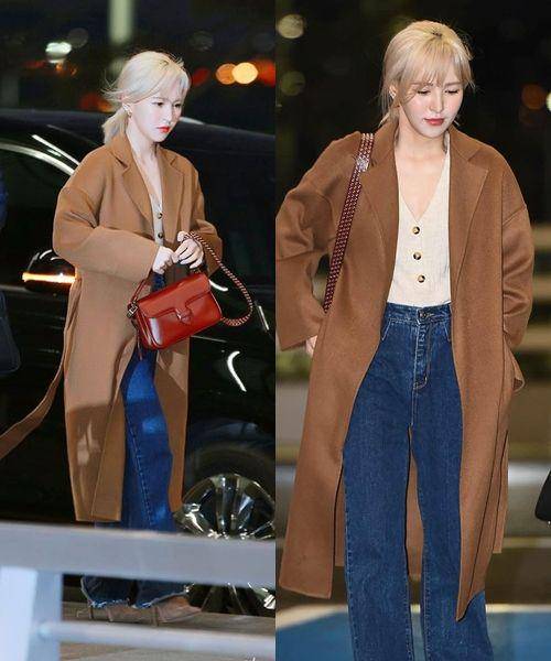 Bawahan celana jeans ala Wendy Red Velvet (instagram.com/redvelvetstyless)