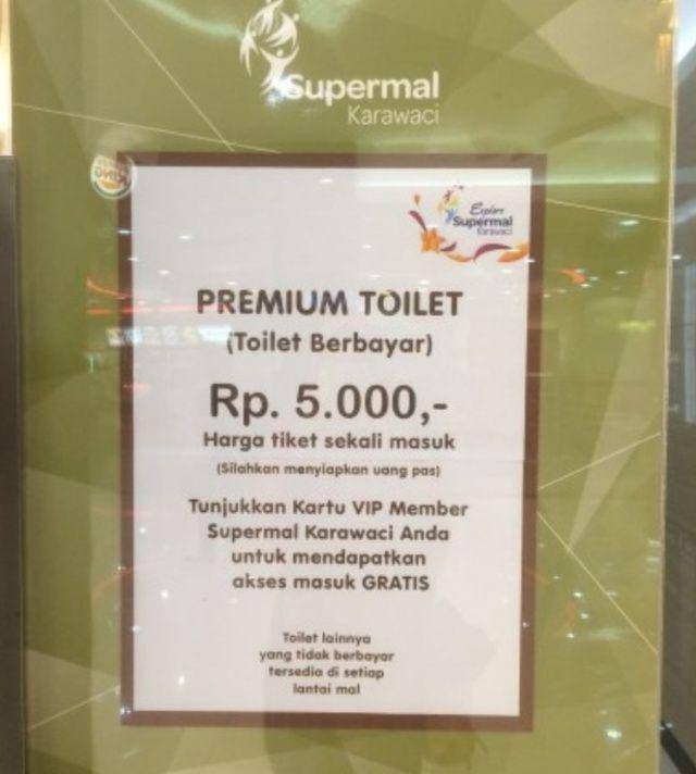 pengumuman tarif jasa kocak (instagram.com/awreceh)