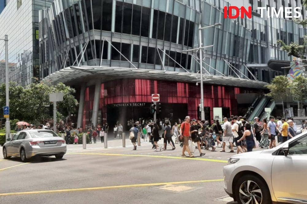 Potret Orchard Road, Singapore 