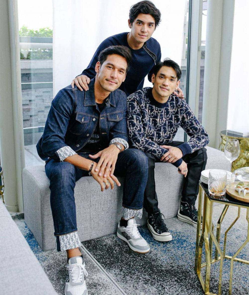 Al Ghazali, Afgan, dan Richard Kyle (instagram.com/alghazali7)