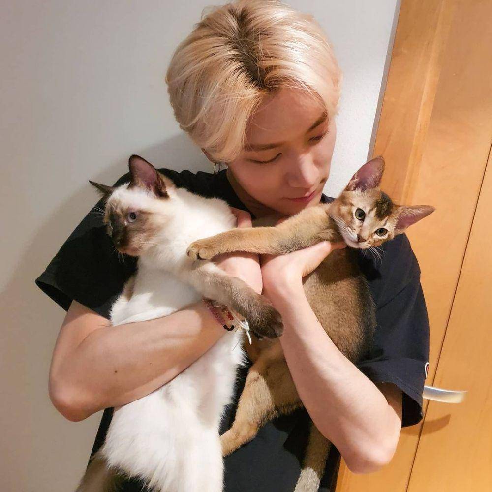 Ten NCT dan hewan peliharaan (instagram.com/tenlee_1001)