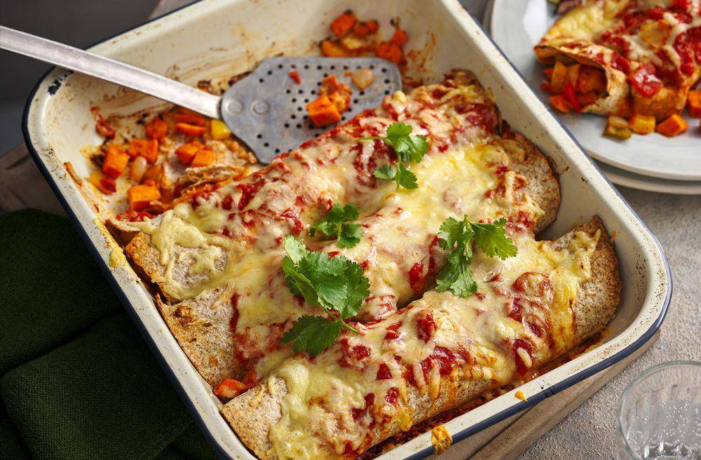 ilustrasi sweet potato enchilada (realfood.tesco.com)