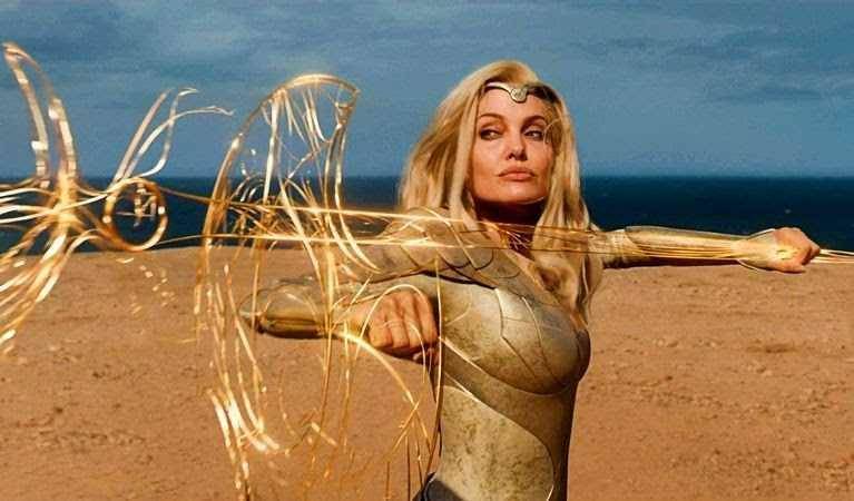 Angelina Jolie pemeran Thena di film Eternals (screenrant.com)