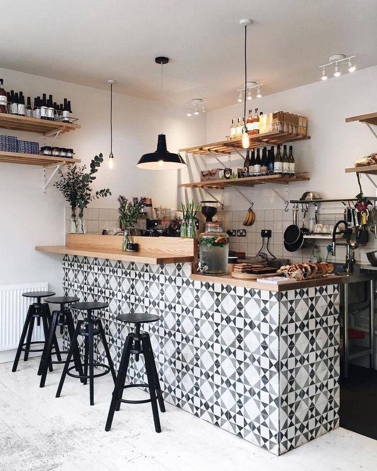 Inspirasi dapur rumah yang mirip cafe (katyajackson.com)