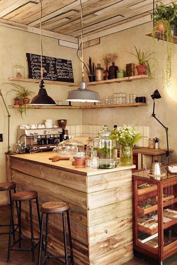 Inspirasi dapur rumah yang mirip cafe (homemydesign.com)