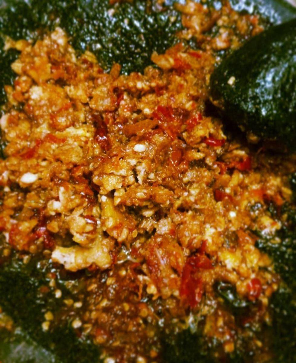 Sambal tempe kencur (instagram.com/nugiaika)