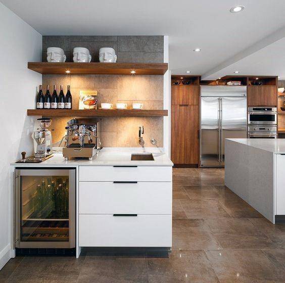 Inspirasi dapur rumah yang mirip cafe (nextluxury.com)