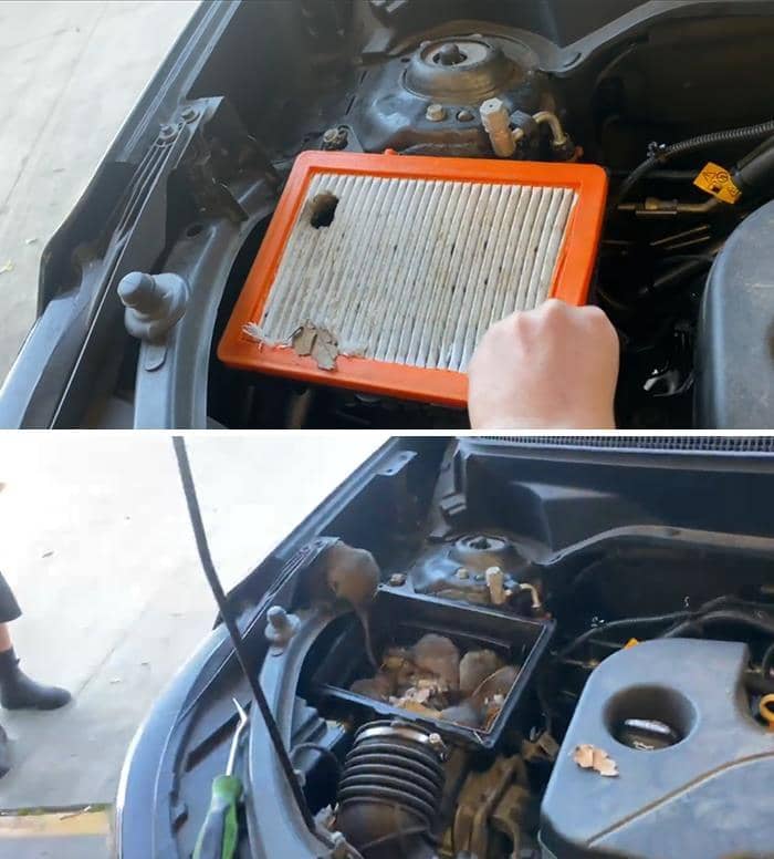 hal unik yang ditemukan para mekanik (reddit.com/Kisamaa)