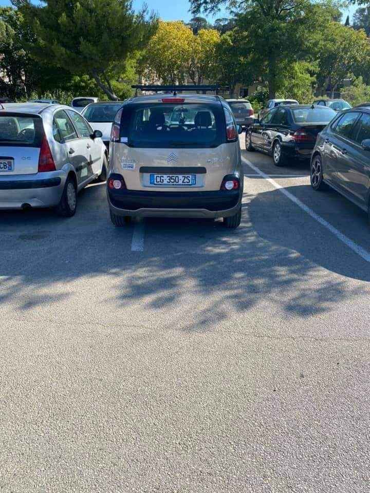 potret ngeselin pengendera nakal (facebook.com/Franck Liefooghe)