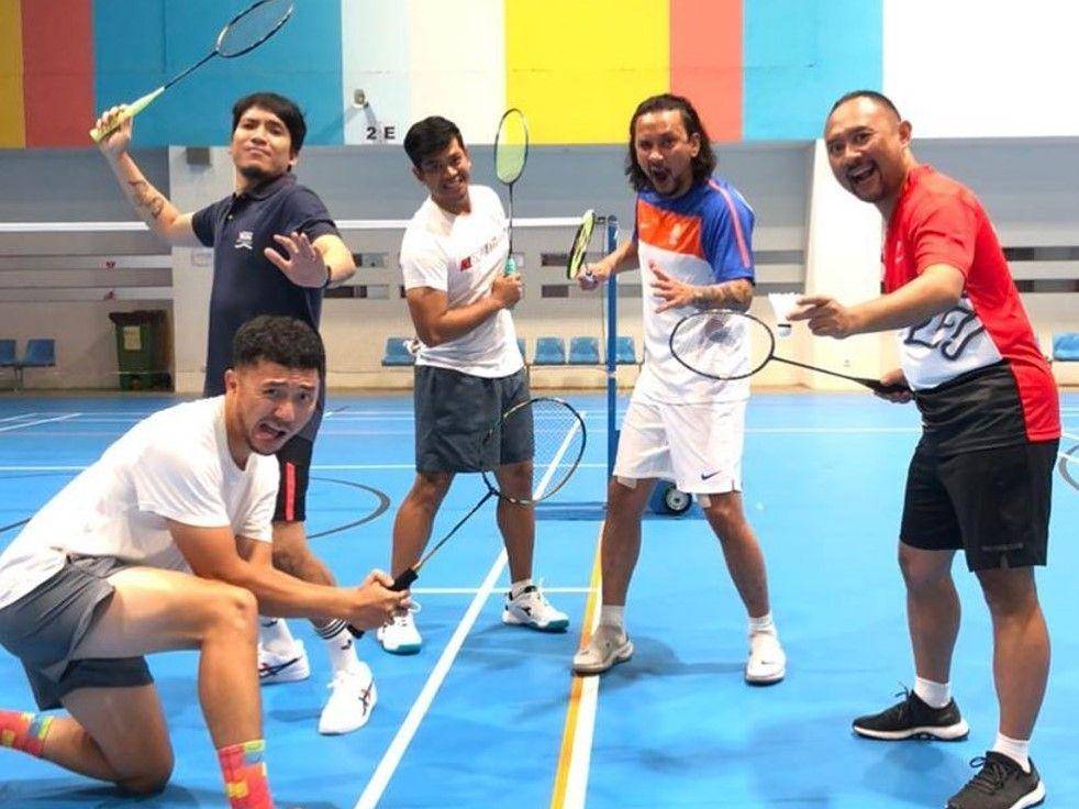 potret anggota geng motor The Prediksi saat olahraga (instagram.com/theprediksi_)