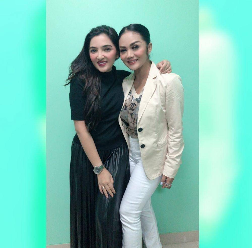Krisdayanti bersama Ashanty (instagram.com/krisdayantilemos)
